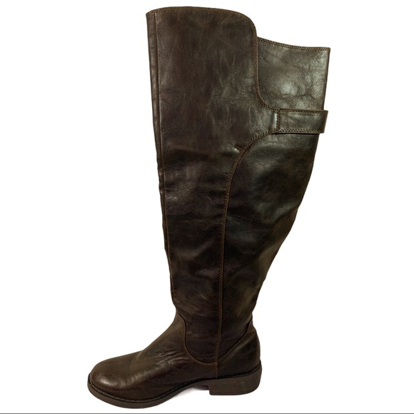 Diba Brown Over the Knee Tall Boots Wide Calf- 7 M - Picture 5 of 10